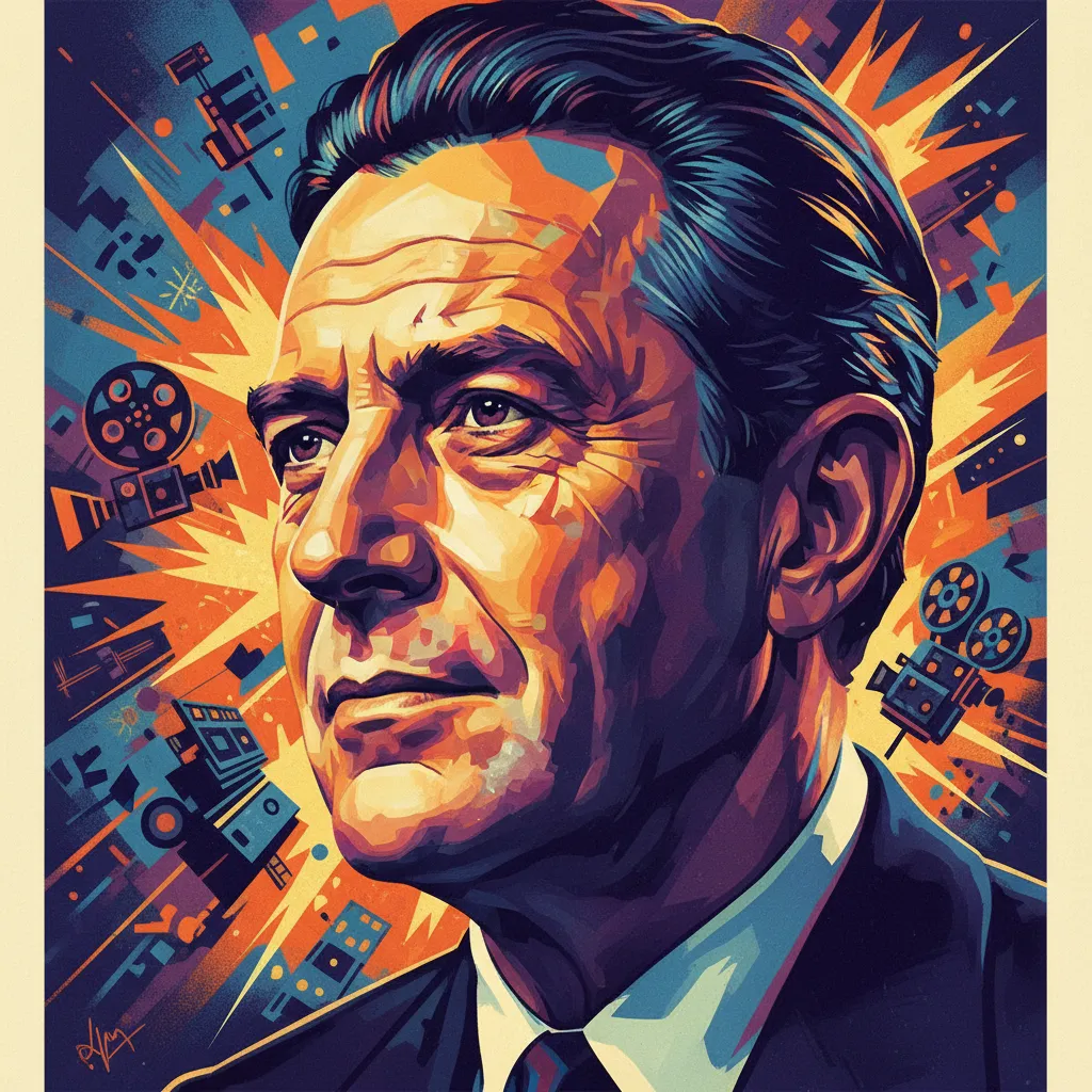 Artistic portrait of Ronald Neame