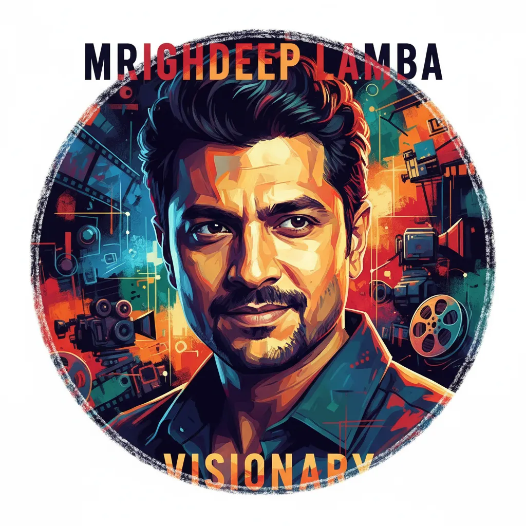 Artistic portrait of Mrighdeep Lamba