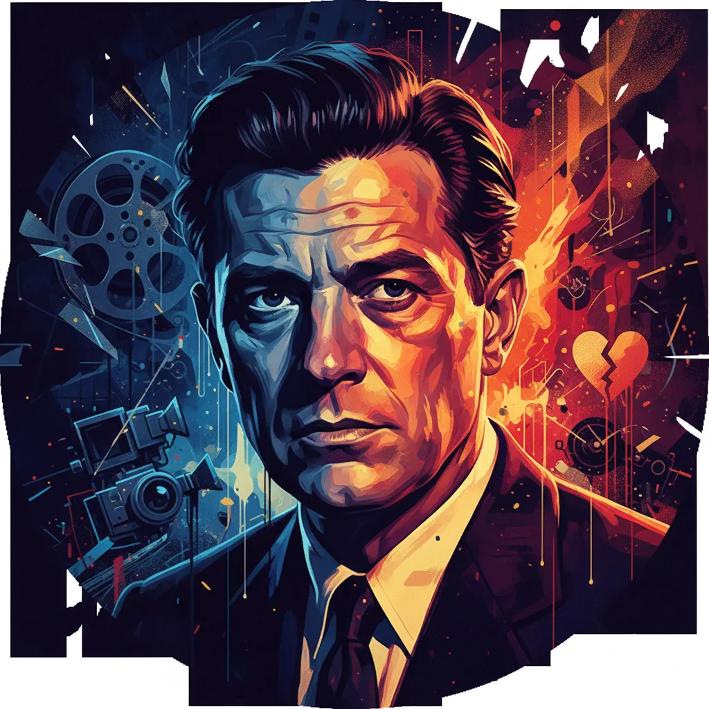 Artistic portrait of Douglas Sirk