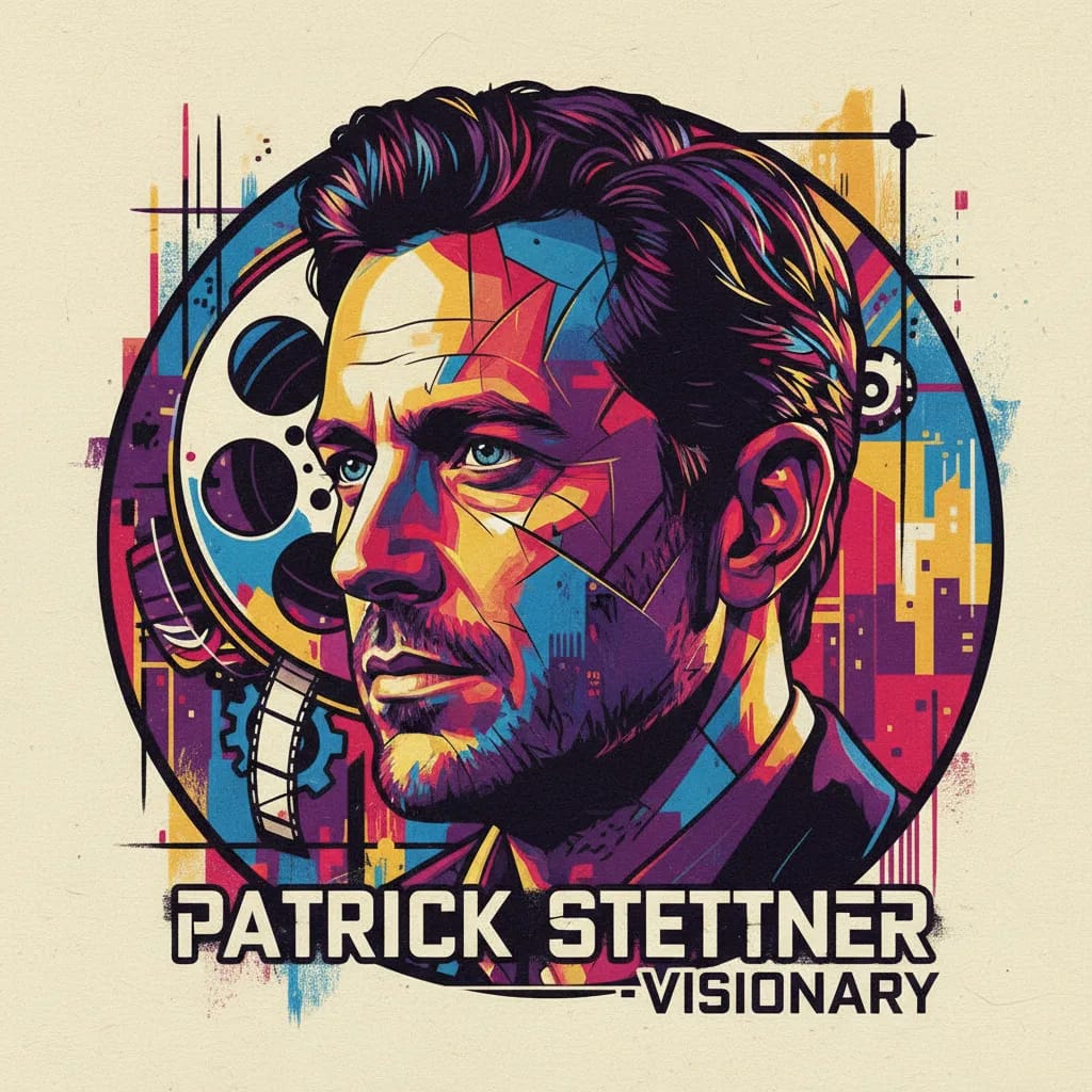 Artistic portrait of Patrick Stettner