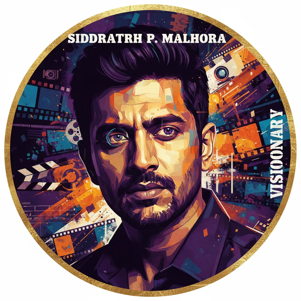 Artistic portrait of Siddharth P Malhotra