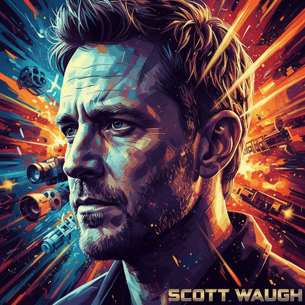 Artistic portrait of Scott Waugh