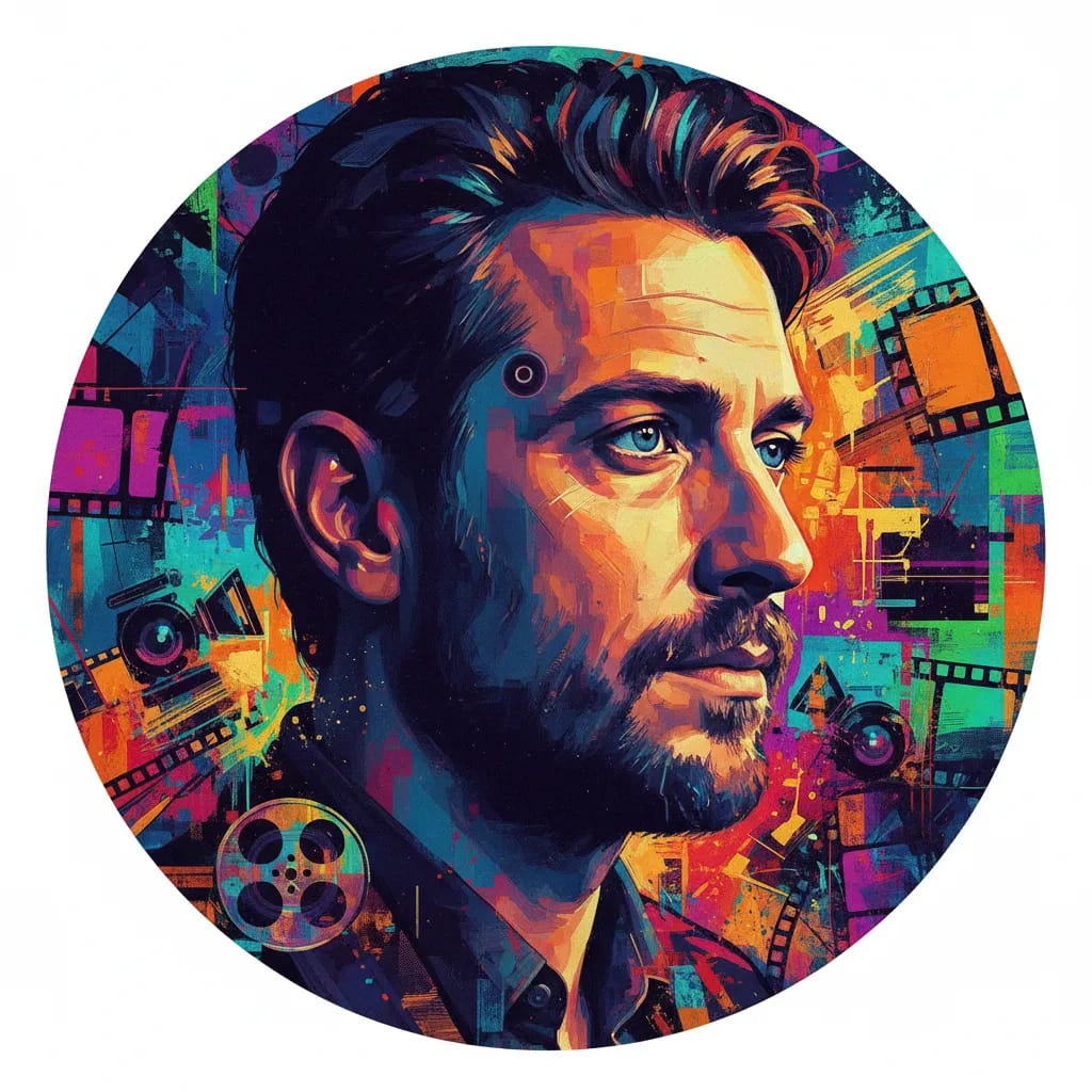 Artistic portrait of Yannick Dahan