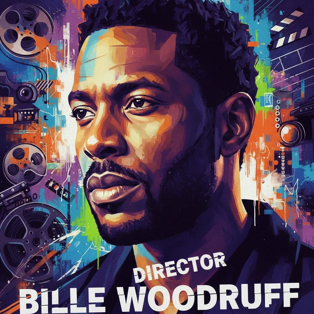 Artistic portrait of Bille Woodruff