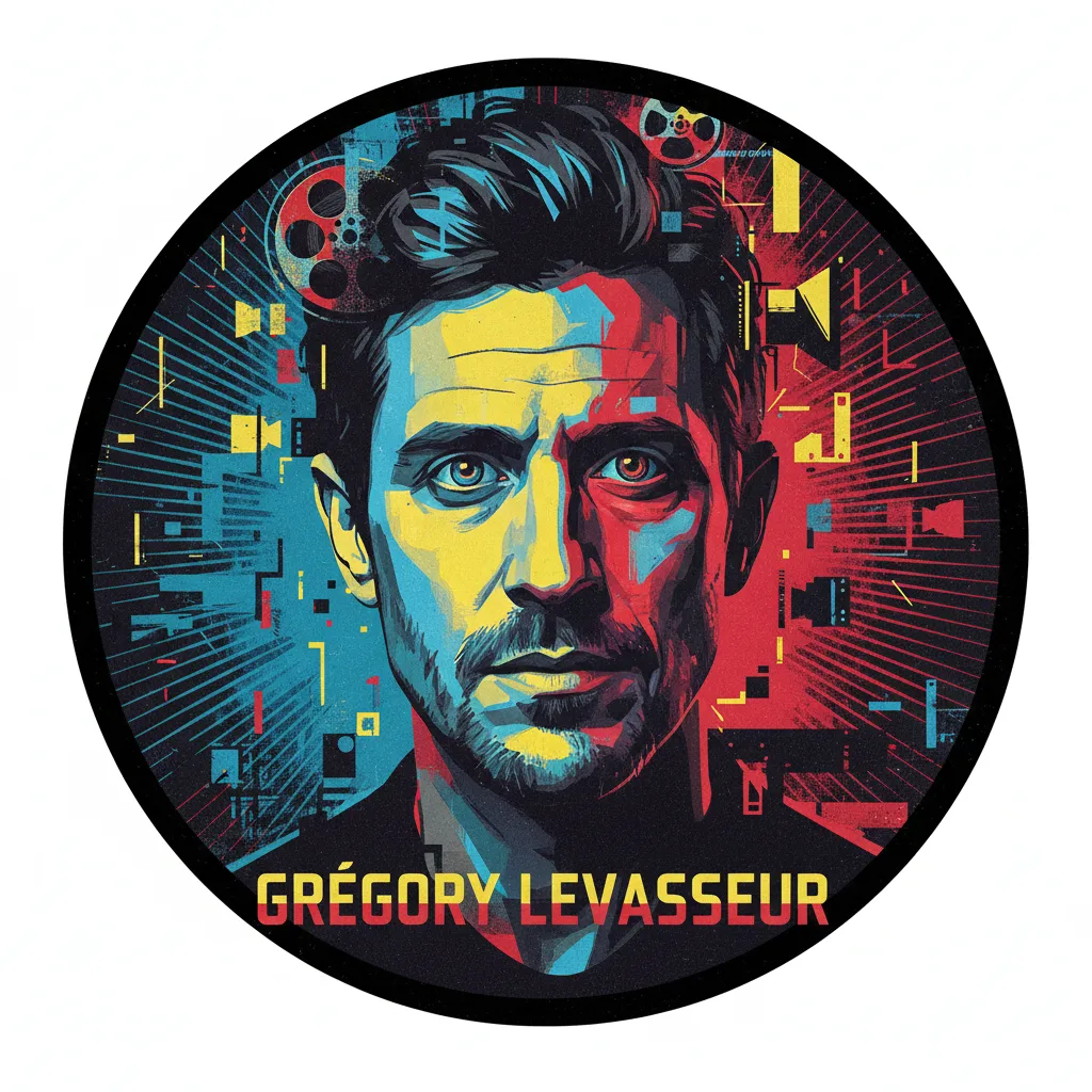 Artistic portrait of Grégory Levasseur