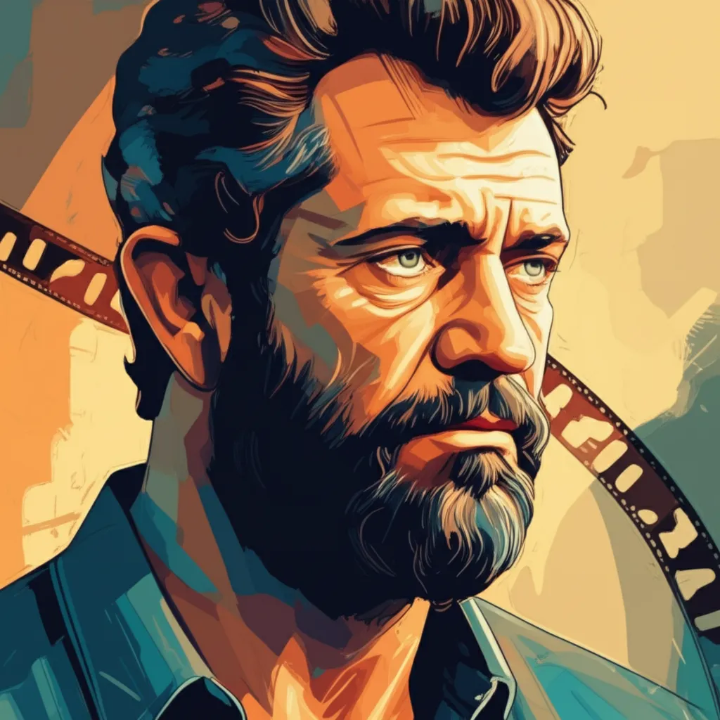 Portrait of Mel Gibson