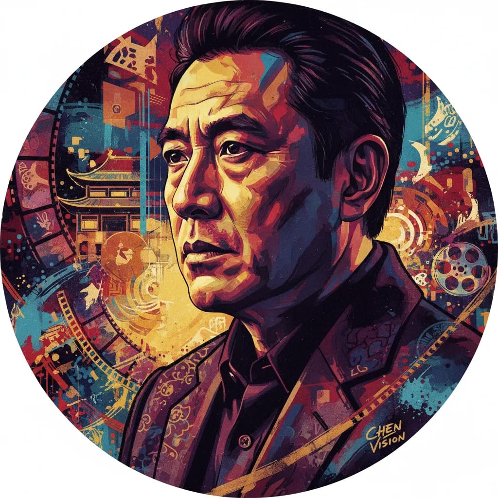 Artistic portrait of Kaige Chen