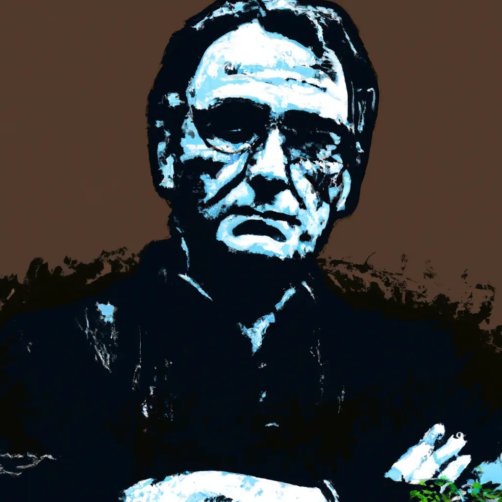 Artistic portrait of Tomm Moore
