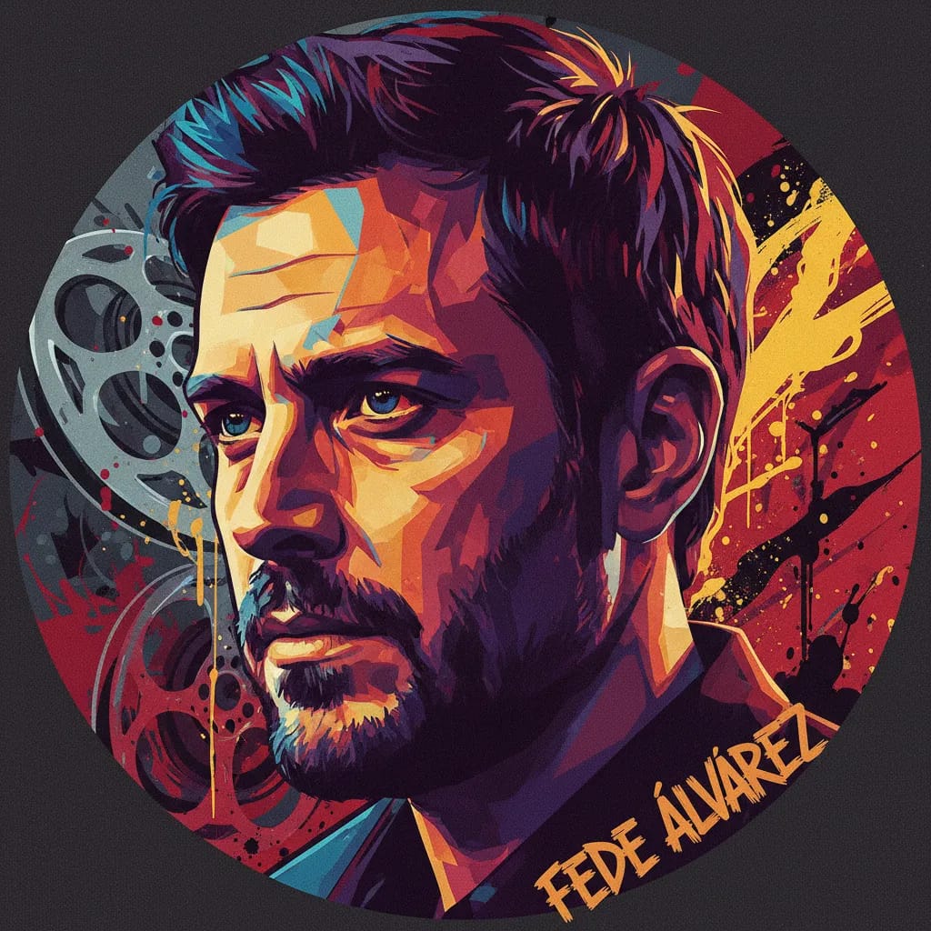 Artistic portrait of Fede Alvarez