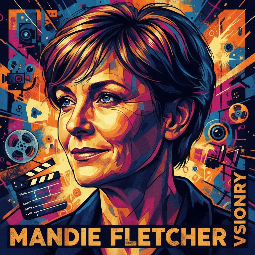 Artistic portrait of Mandie Fletcher