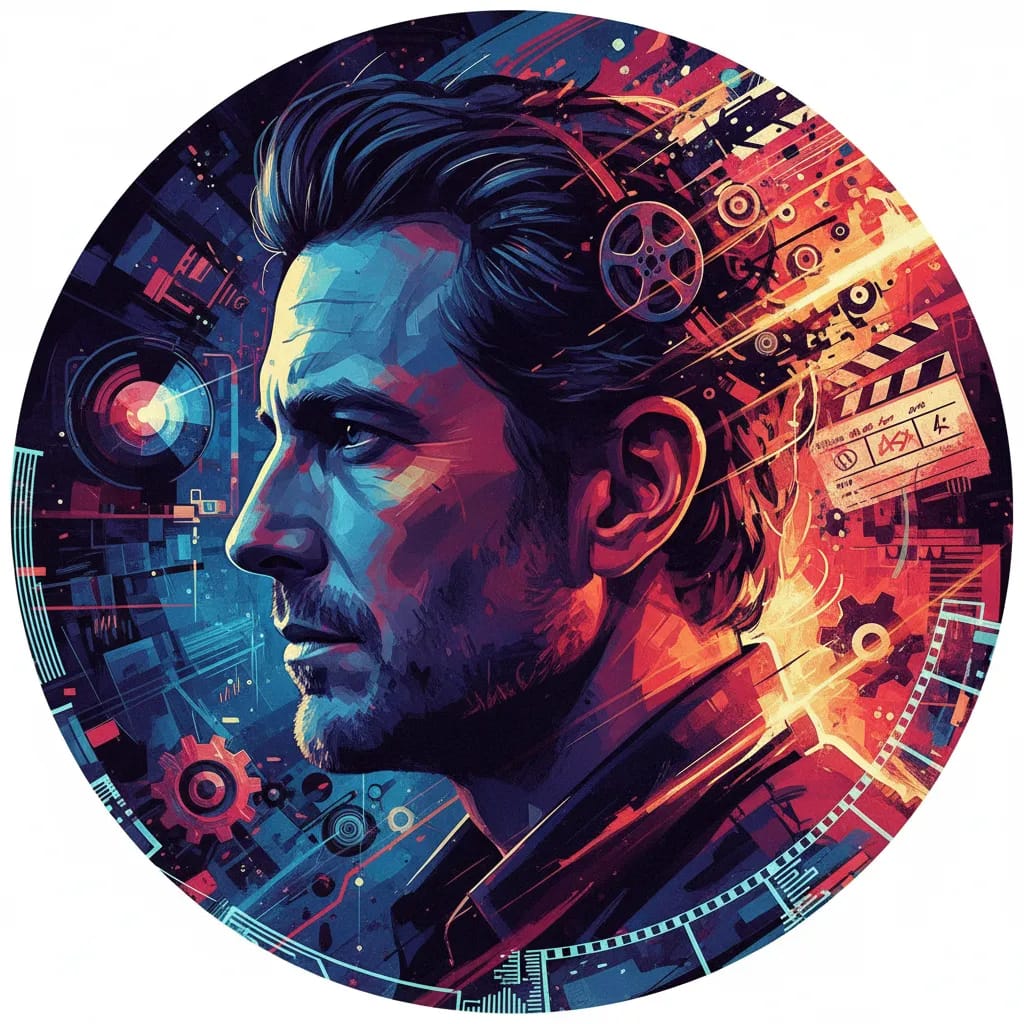 Artistic portrait of Alex Kurtzman