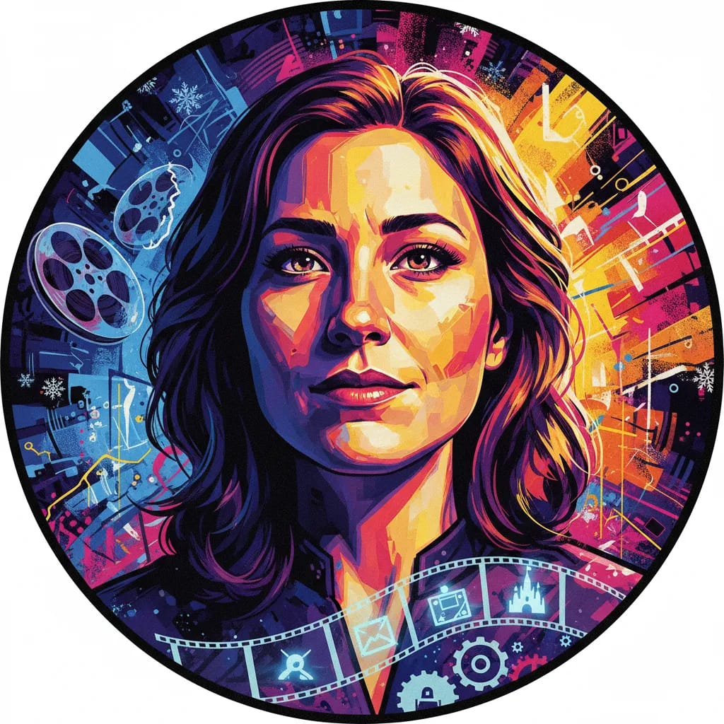 Artistic portrait of Jennifer Lee