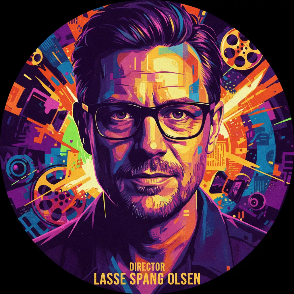 Artistic portrait of Lasse Spang Olsen