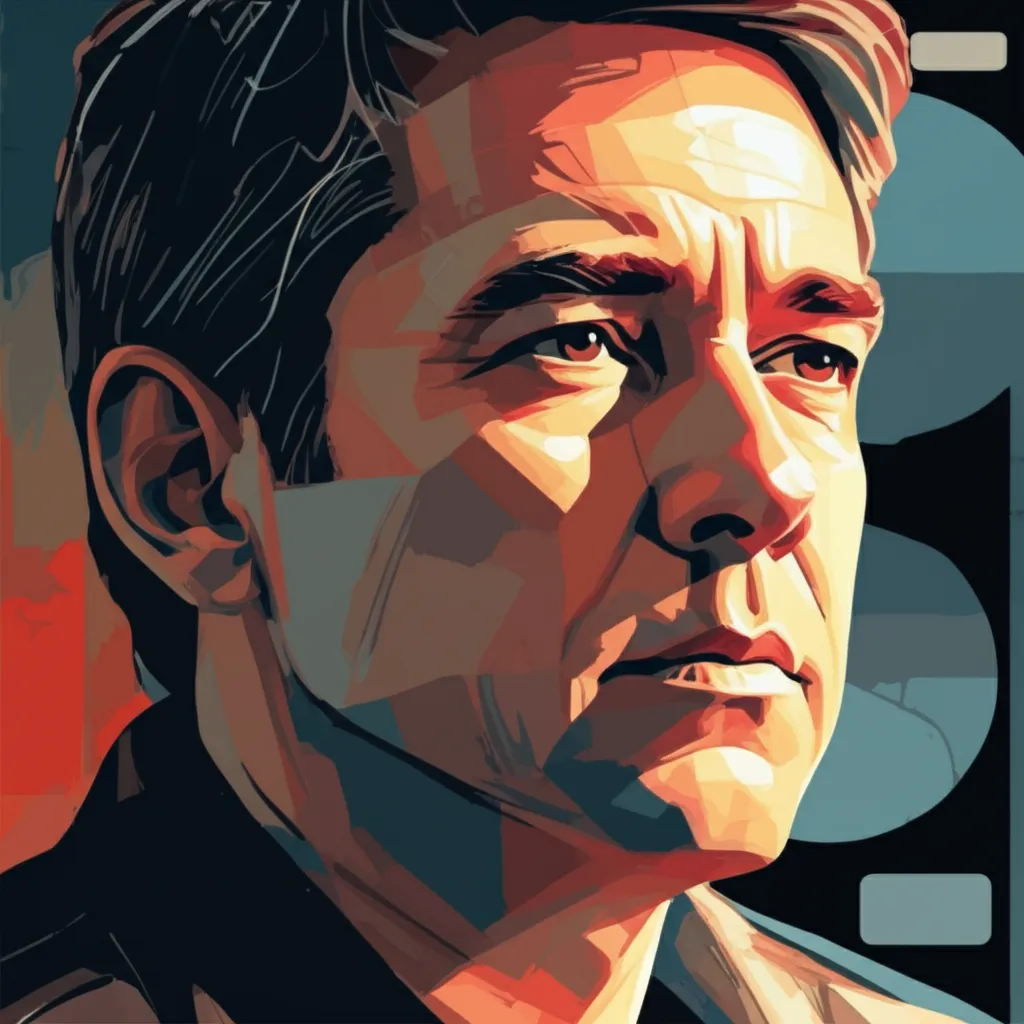 Artistic portrait of Jonathan Mostow