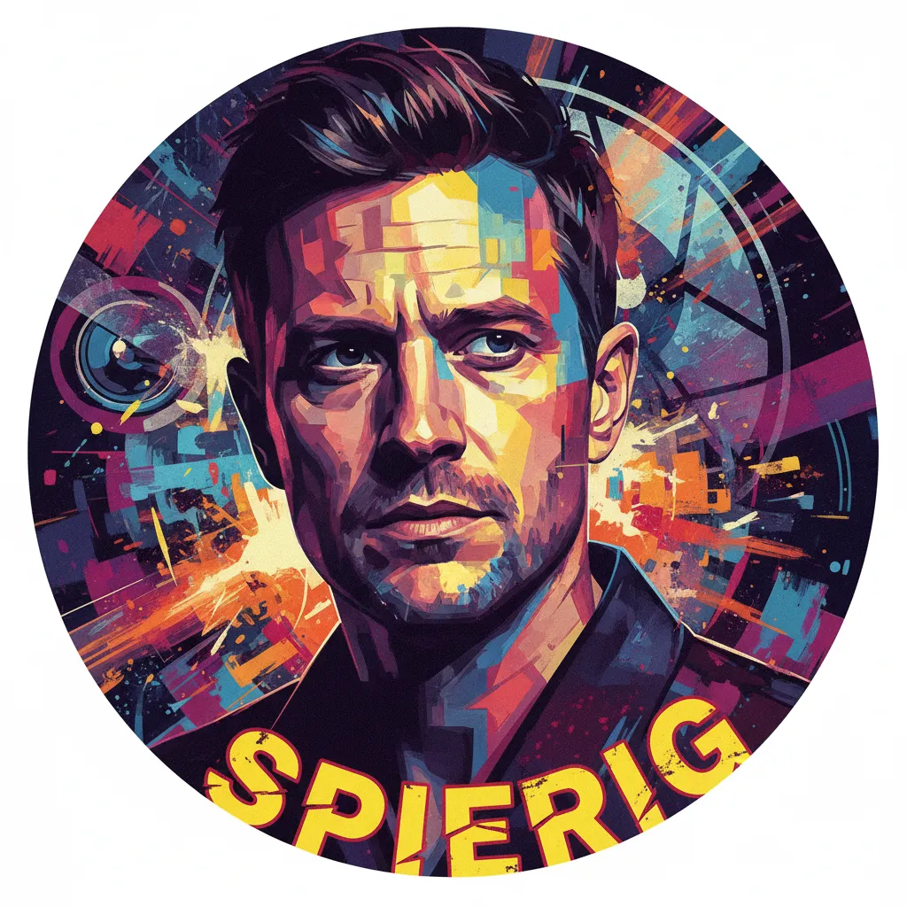 Artistic portrait of Peter Spierig