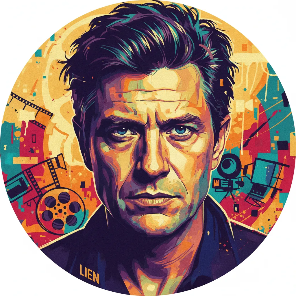 Artistic portrait of Jens Lien