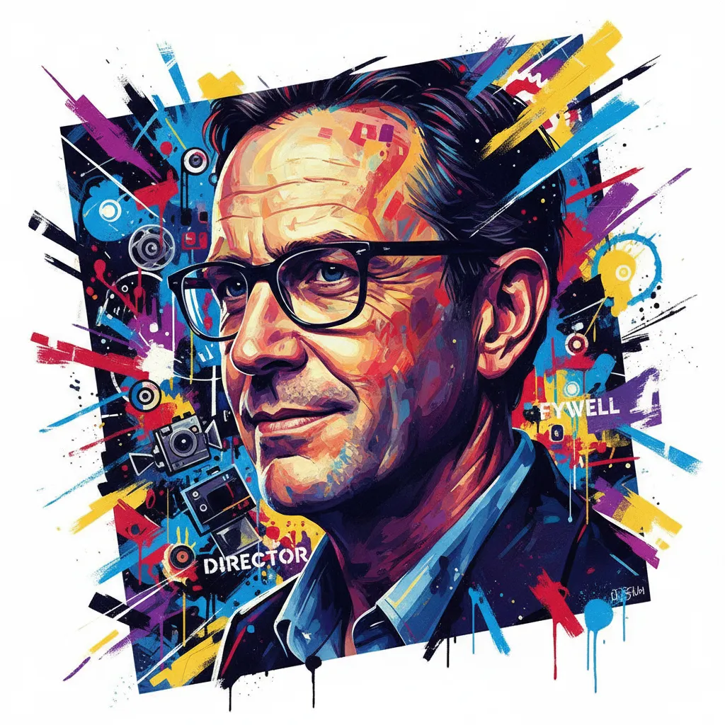 Artistic portrait of Tim Fywell