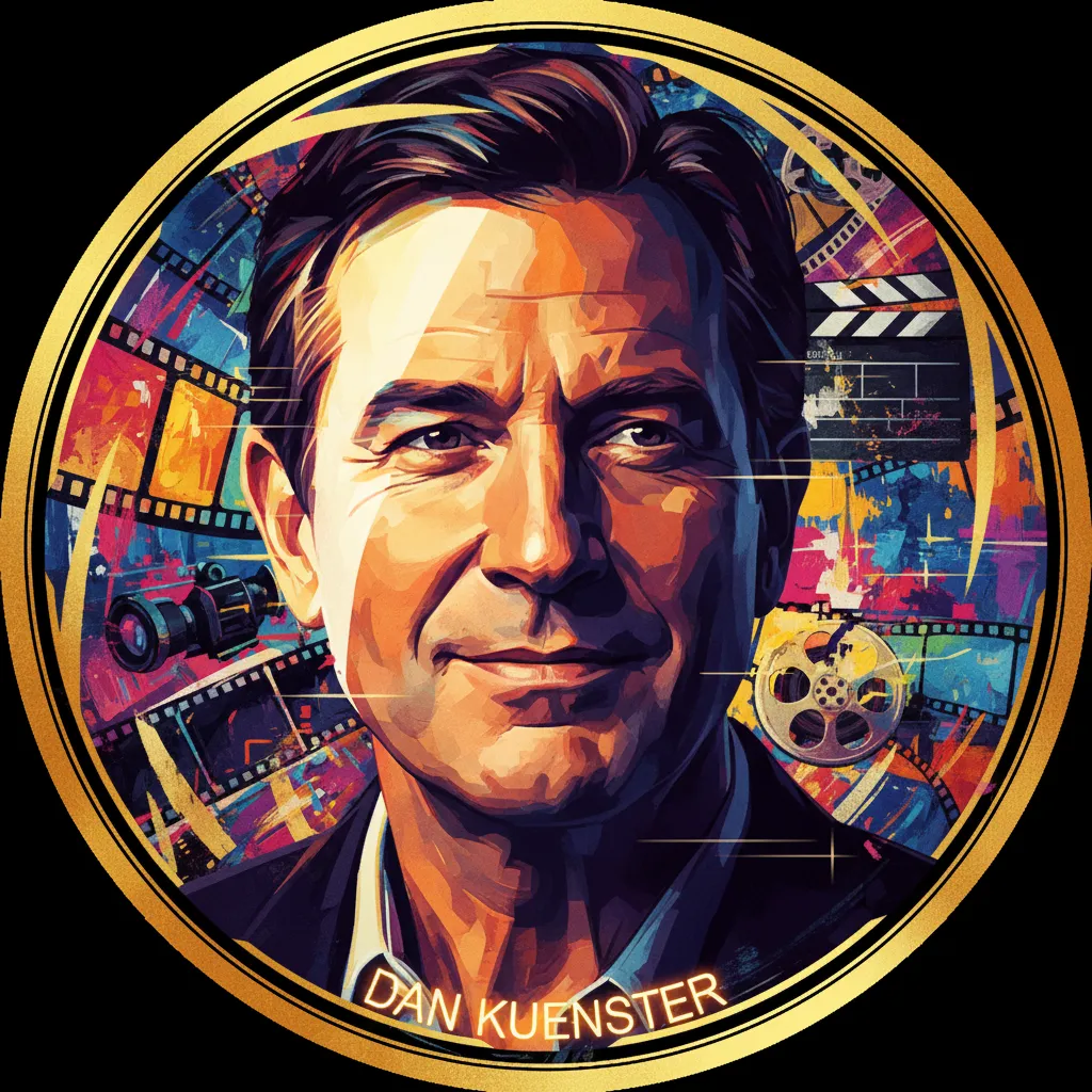 Artistic portrait of Dan Kuenster