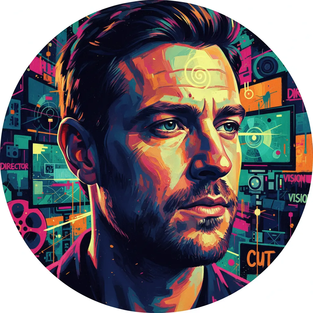 Artistic portrait of James Mather
