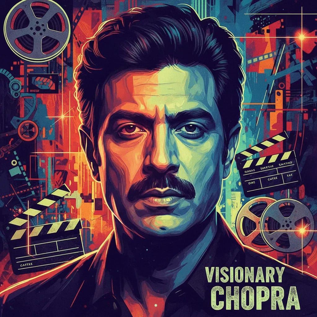 Artistic portrait of Aditya Chopra