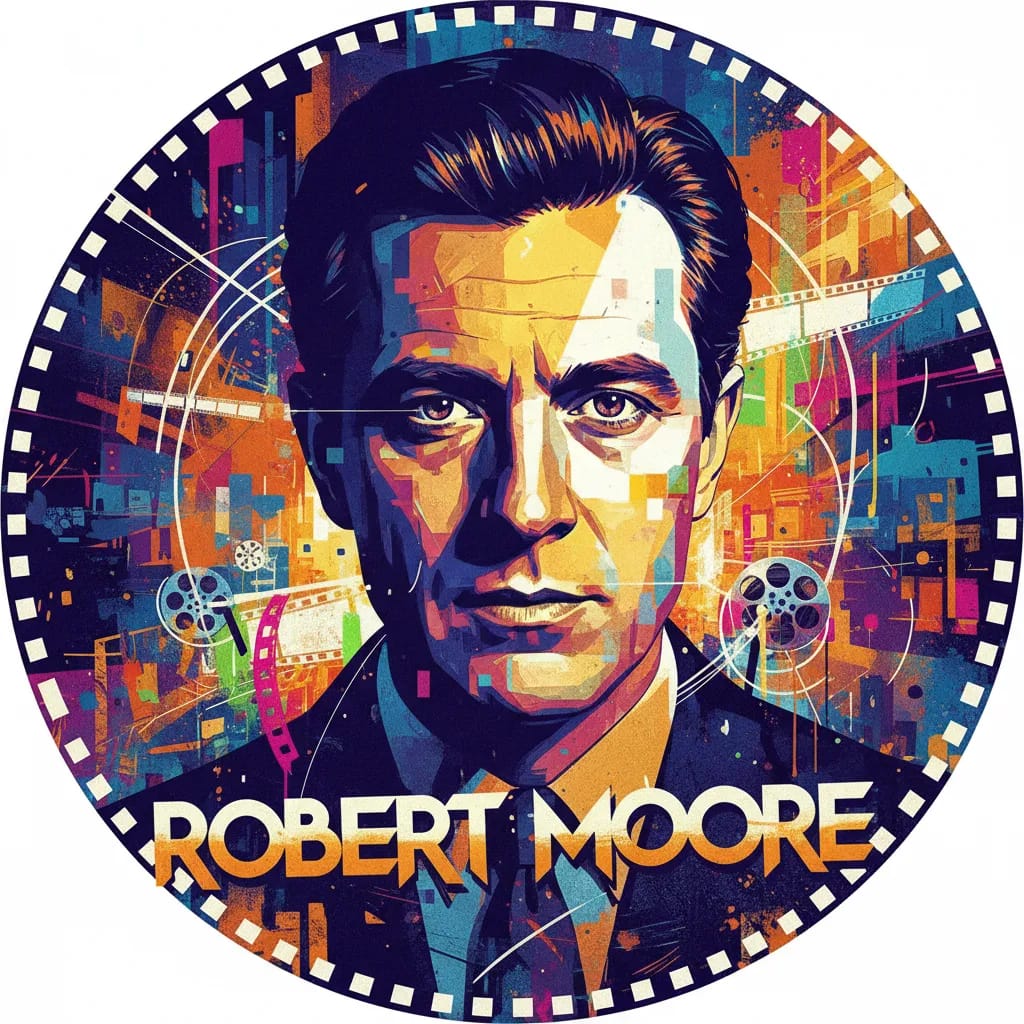 Artistic portrait of Robert Moore