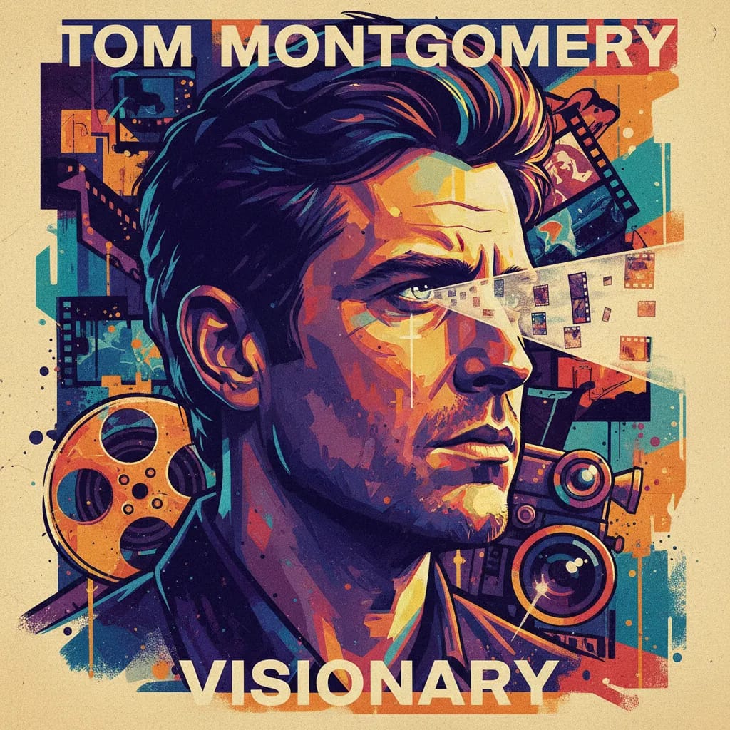 Artistic portrait of Tom Montgomery