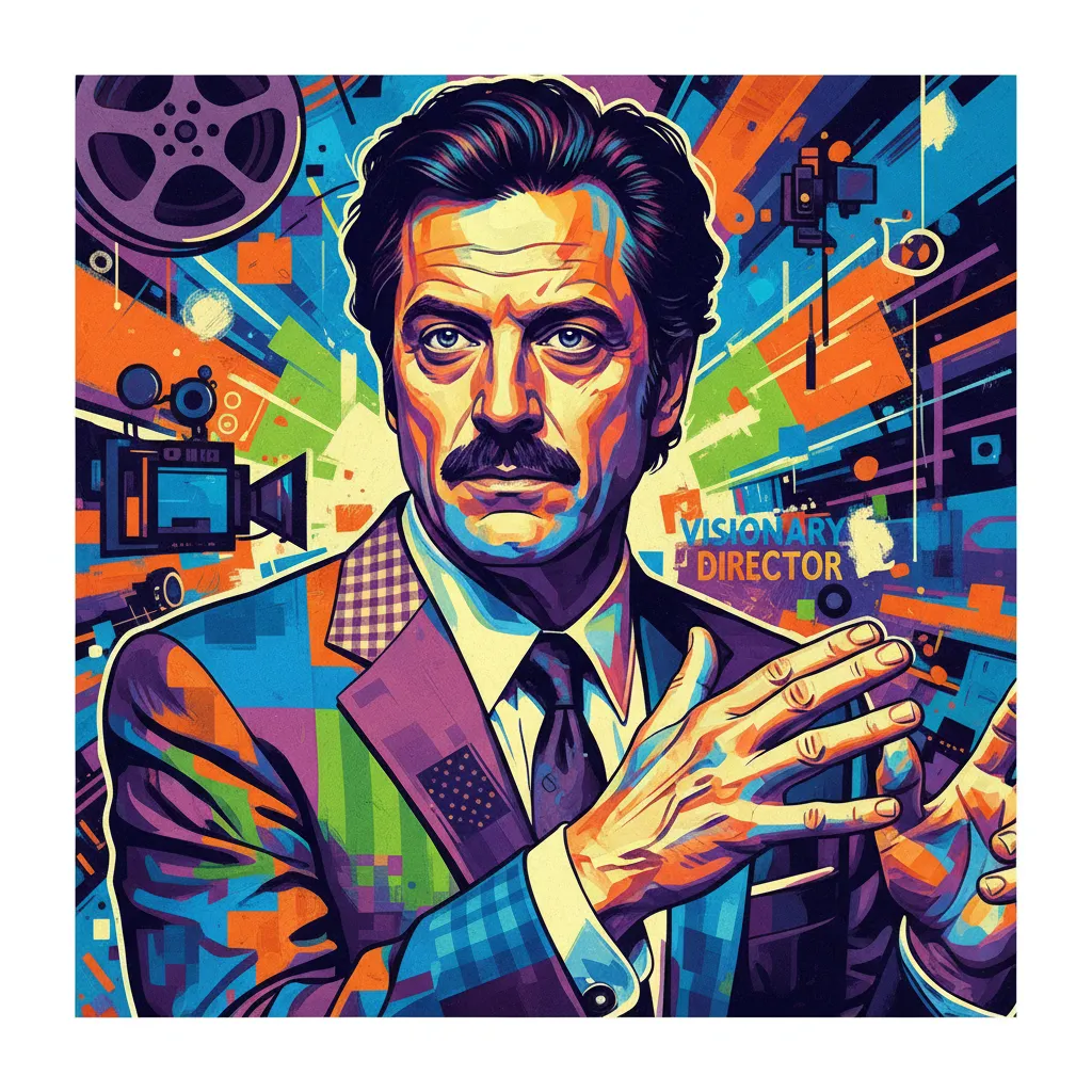 Artistic portrait of Steve Buscemi