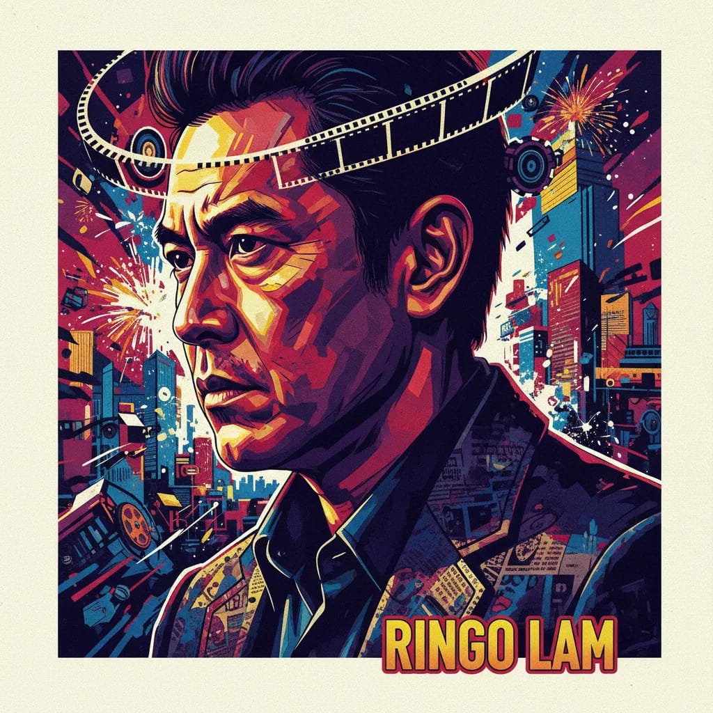 Artistic portrait of Ringo Lam