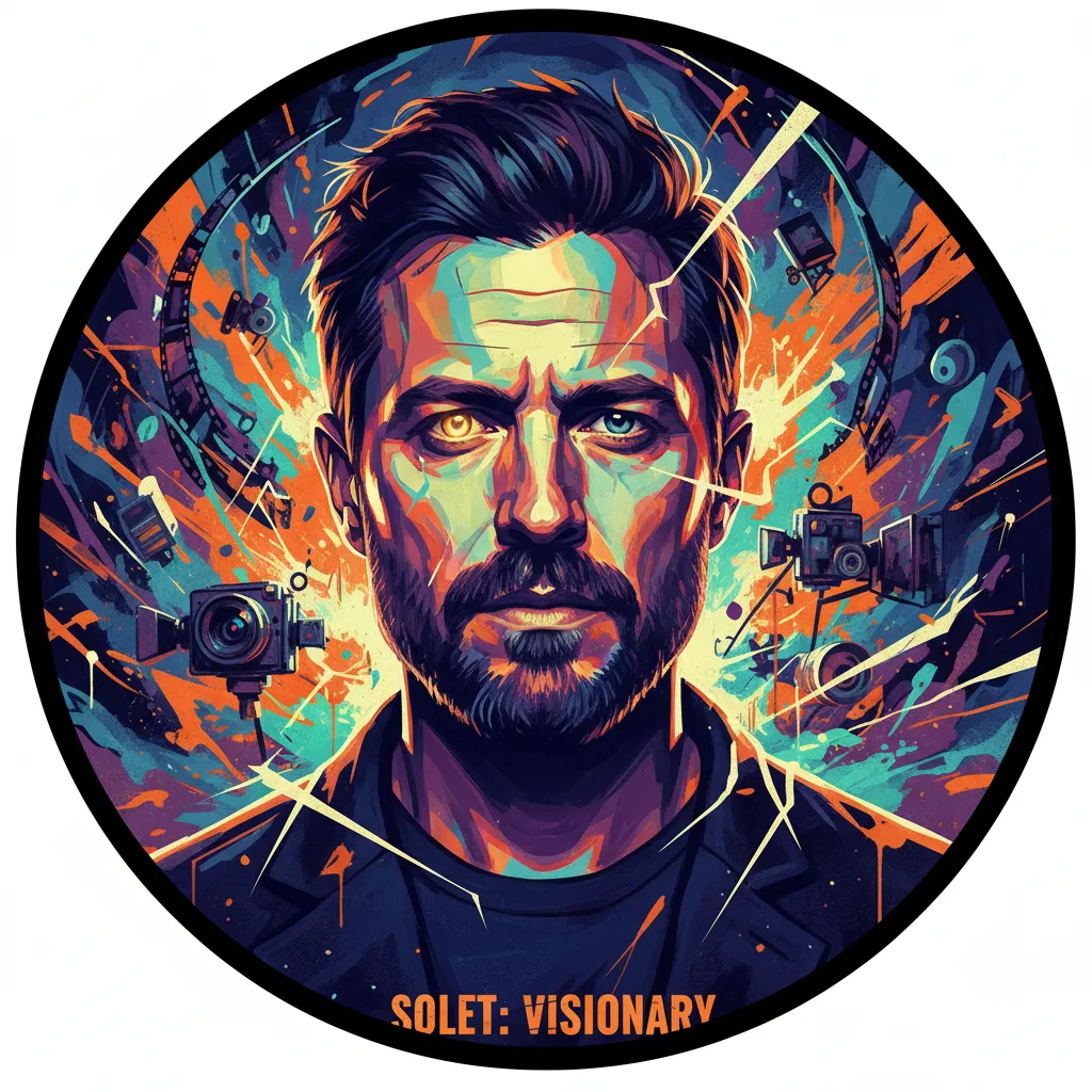 Artistic portrait of Paul Solet