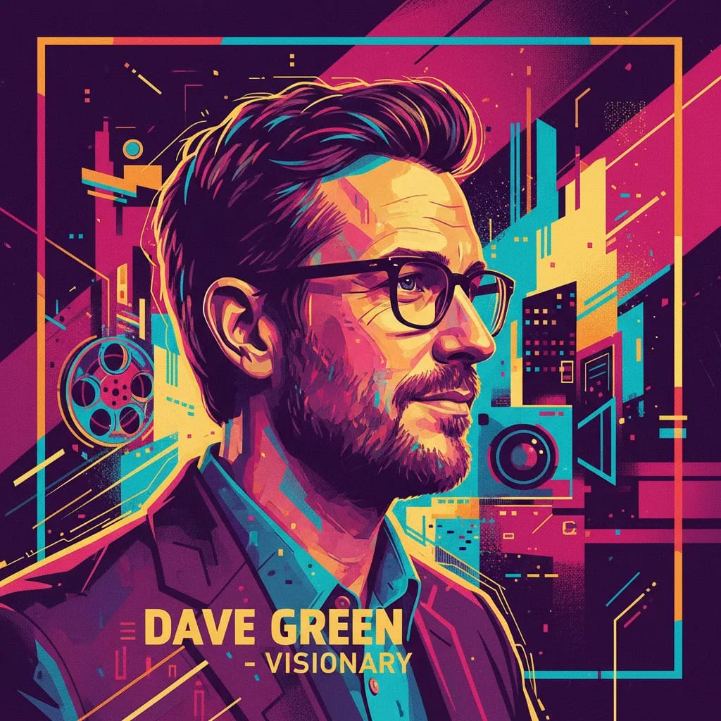 Artistic portrait of Dave Green