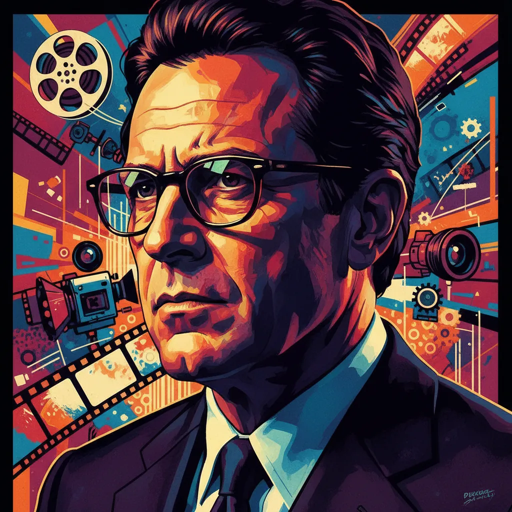 Artistic portrait of James Signorelli
