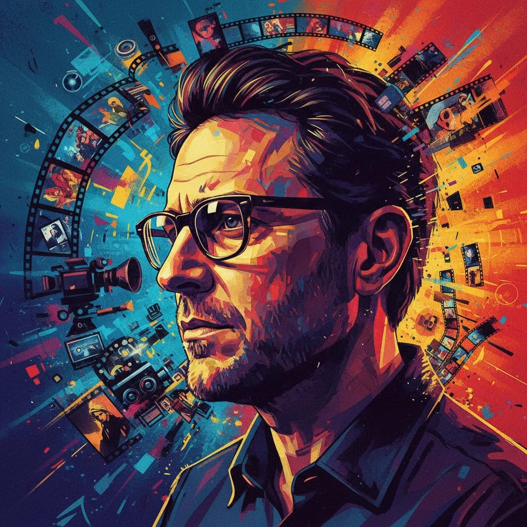 Artistic portrait of Dave Thomas