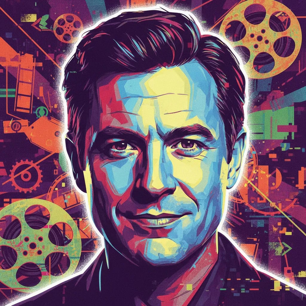 Artistic portrait of Tim Hill