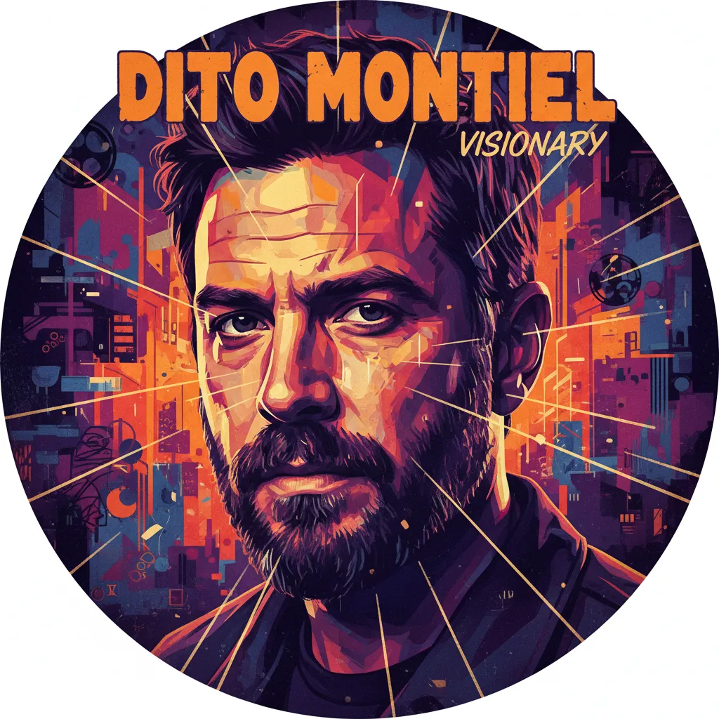 Artistic portrait of Dito Montiel