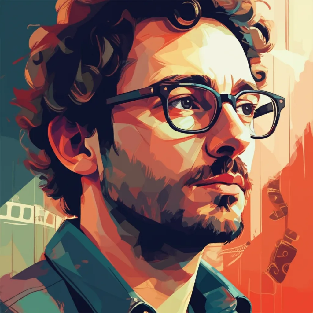 Artistic portrait of Àlex Pastor