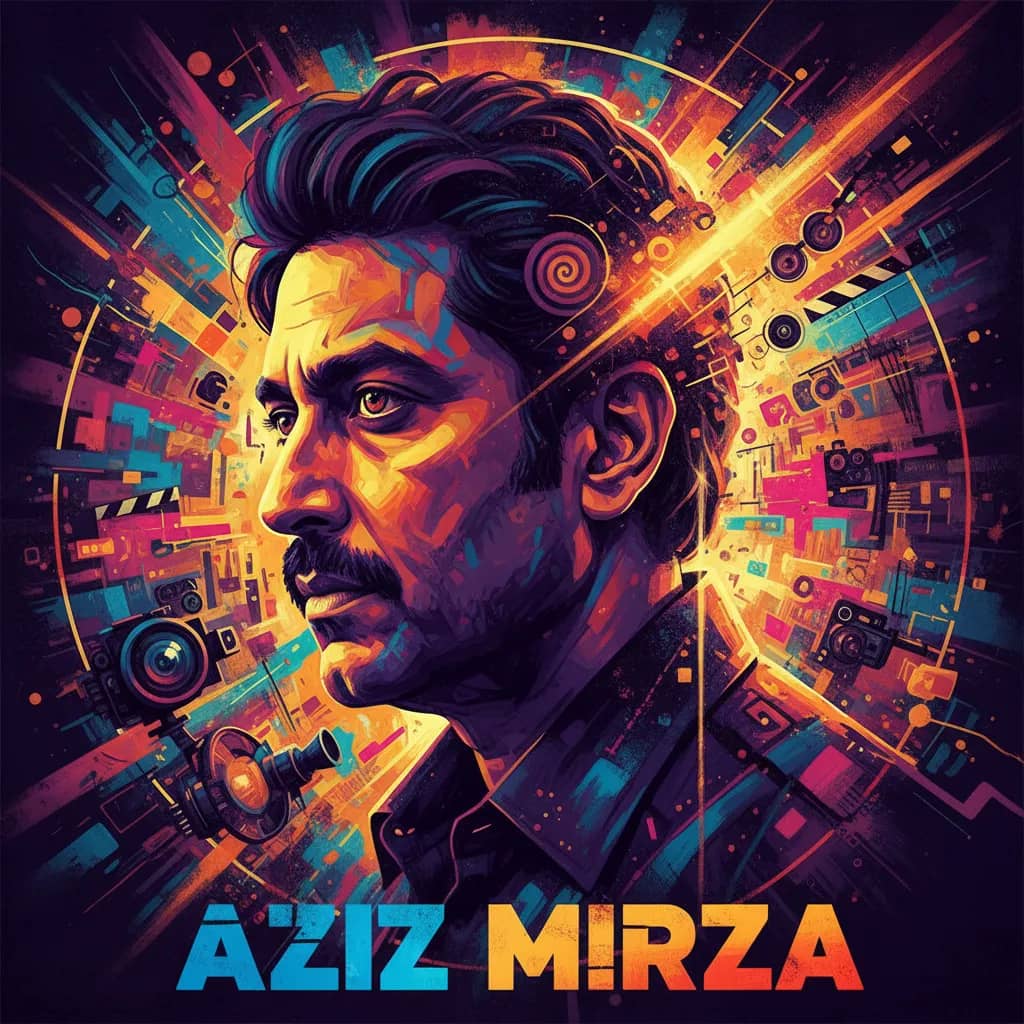 Portrait of Aziz Mirza