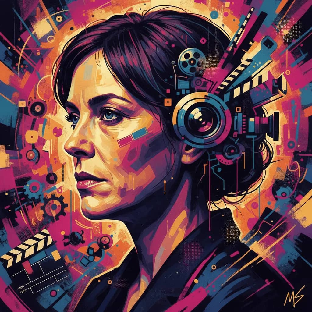 Portrait of Maria Schrader