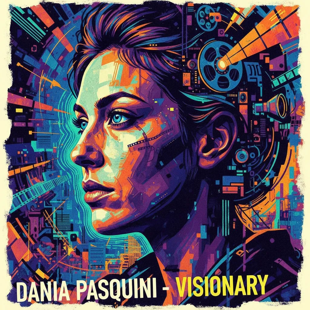 Artistic portrait of Dania Pasquini