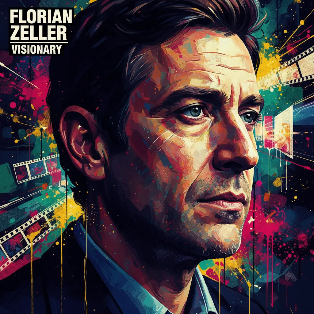 Artistic portrait of Florian Zeller