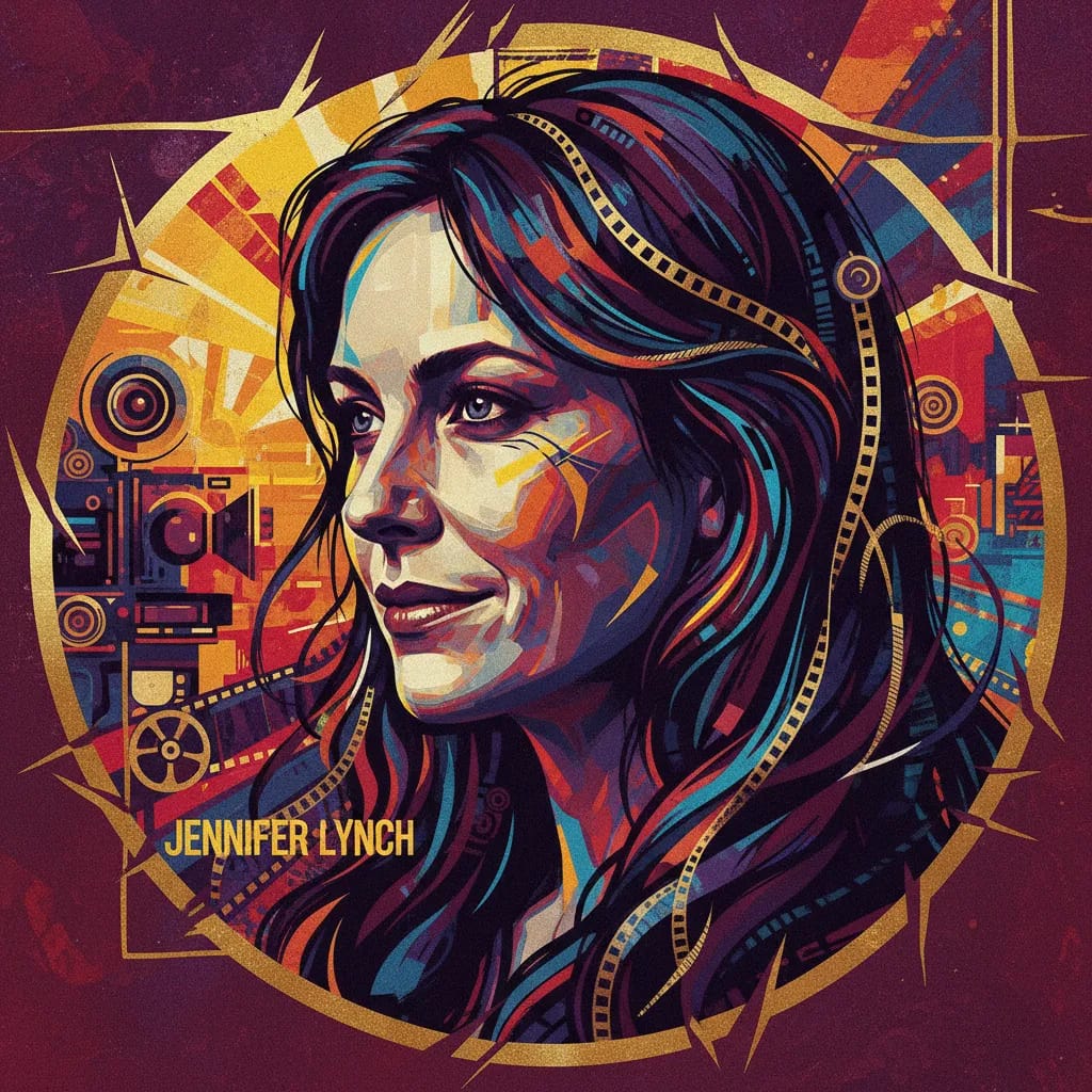 Artistic portrait of Jennifer Lynch