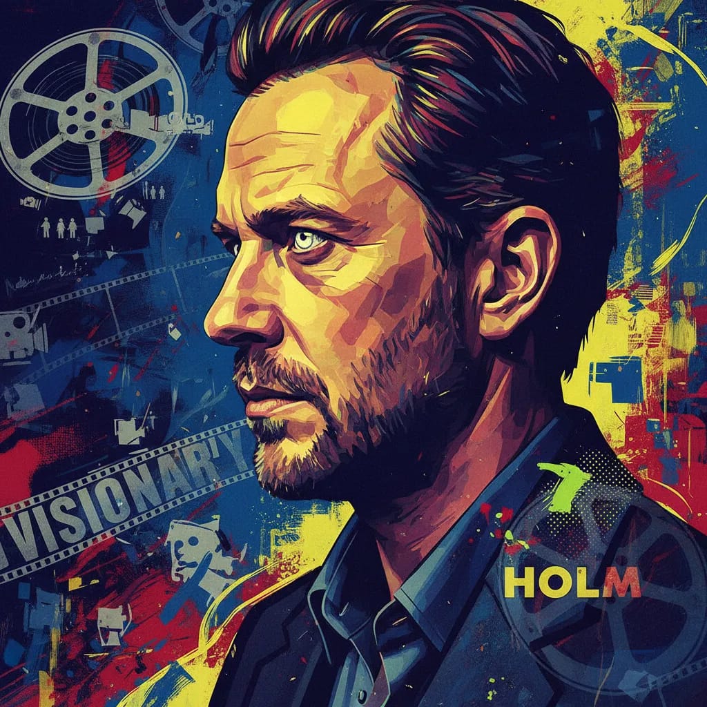 Artistic portrait of Hannes Holm