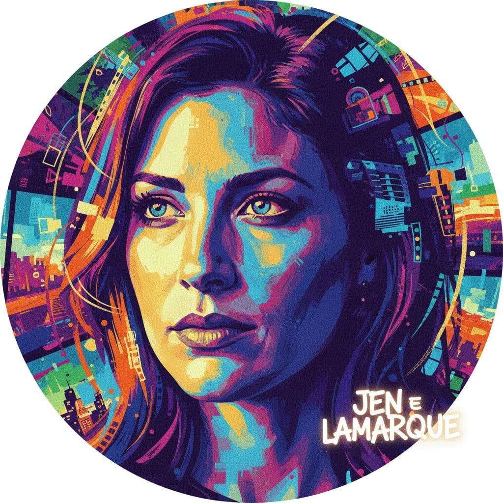 Artistic portrait of Jenée LaMarque