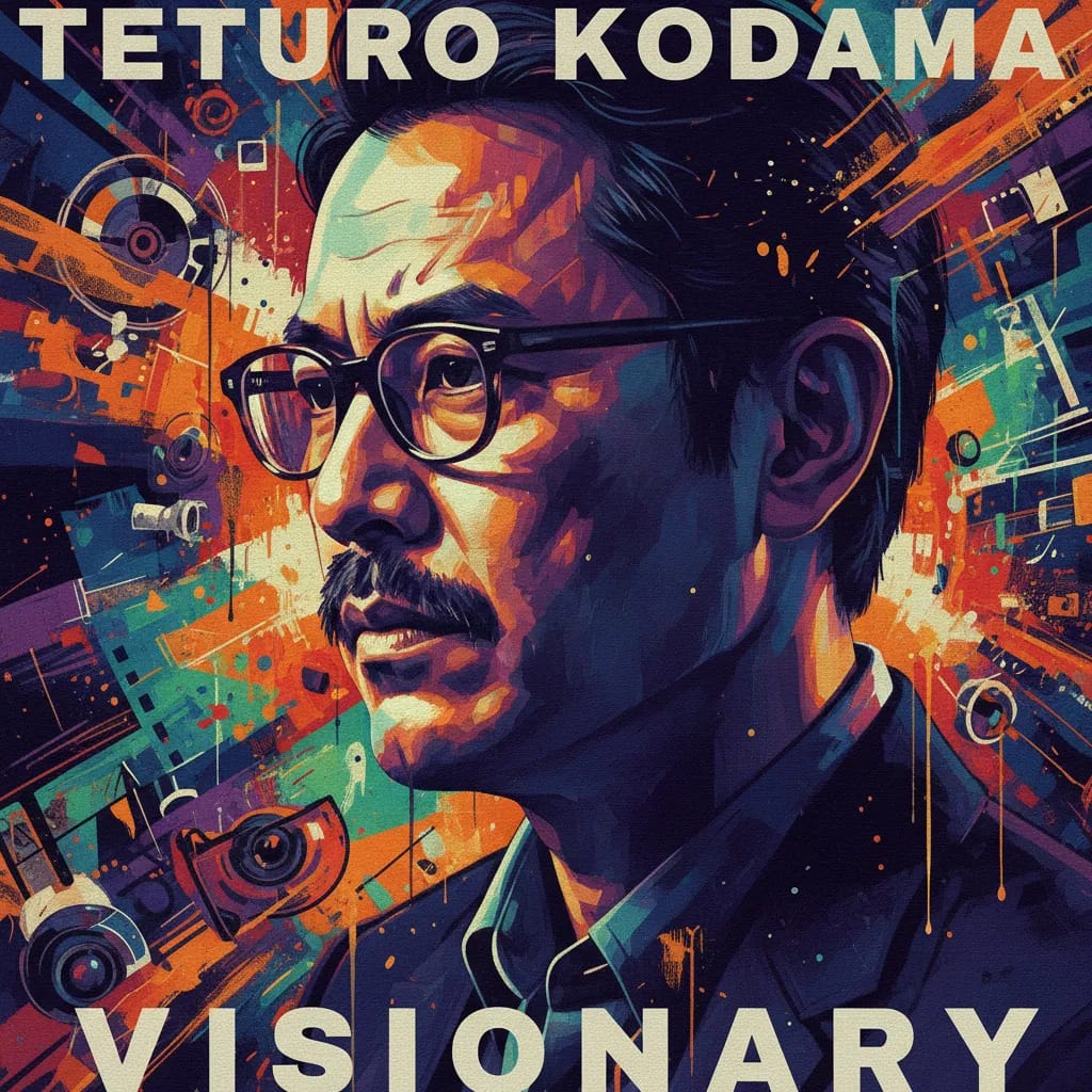 Artistic portrait of Tetsuro Kodama