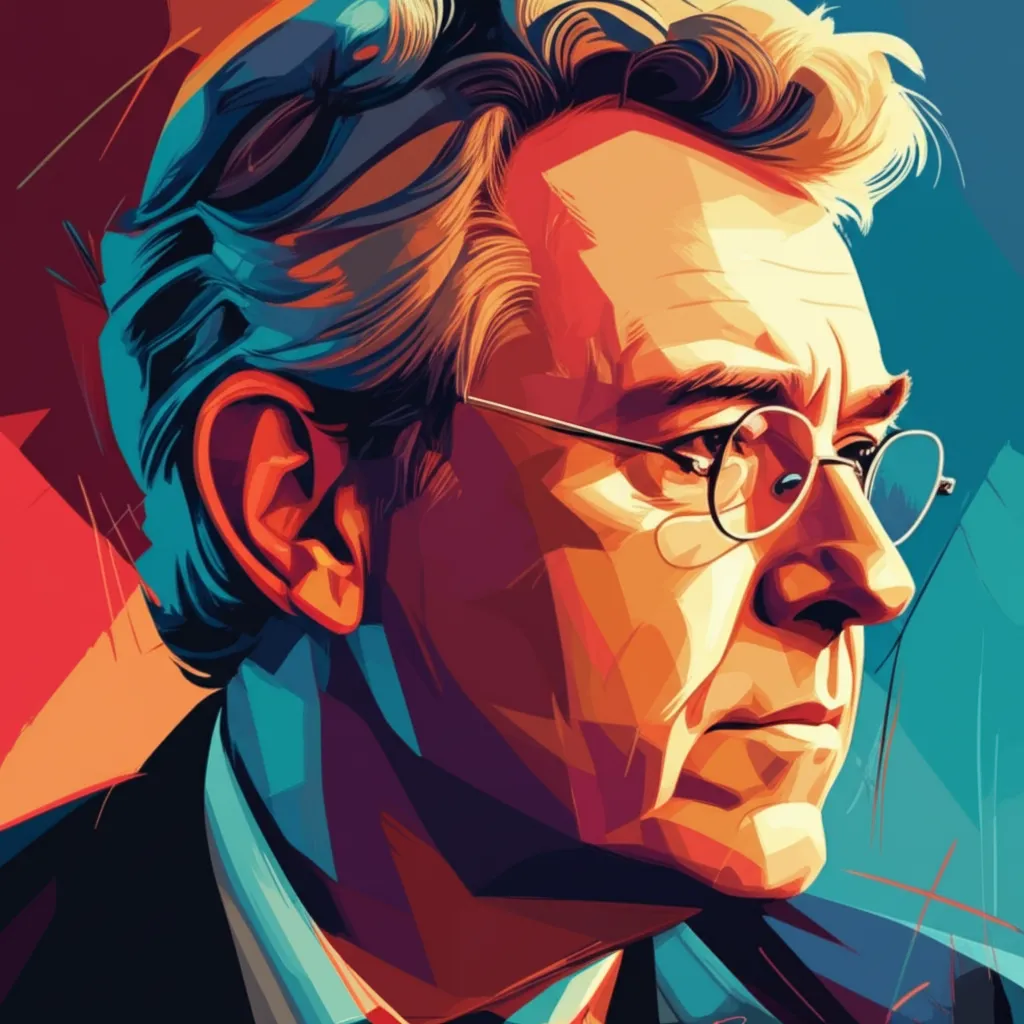 Artistic portrait of Richard Schenkman