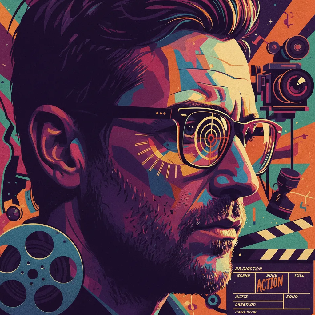 Artistic portrait of Julian Gilbey