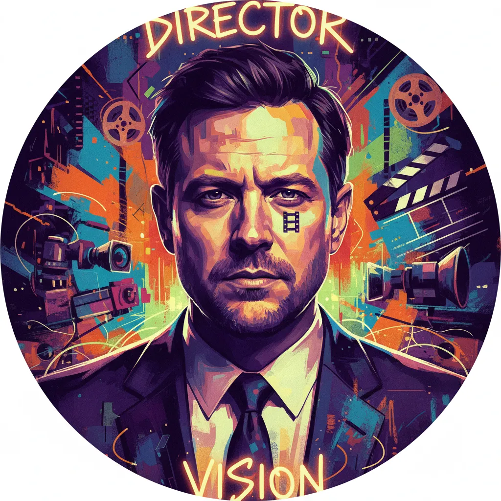 Artistic portrait of Patton Oswalt