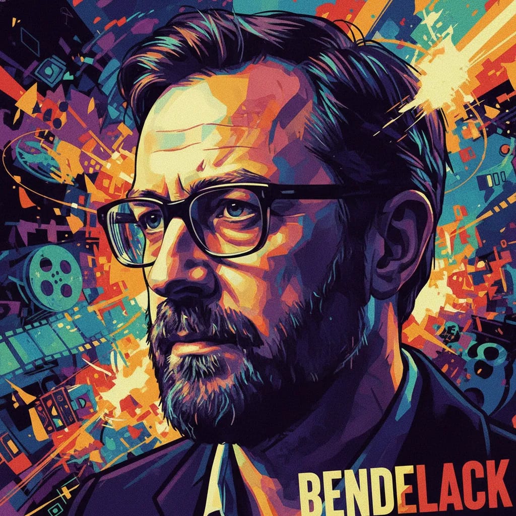 Artistic portrait of Steve Bendelack