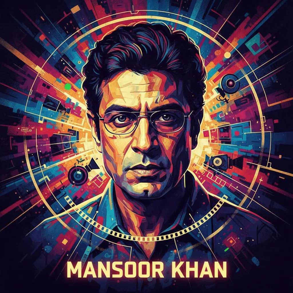 Portrait of Mansoor Khan