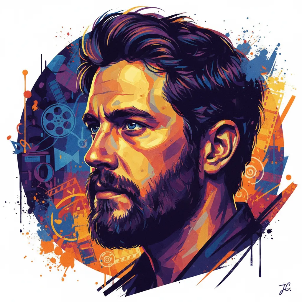 Artistic portrait of Jim Cummings