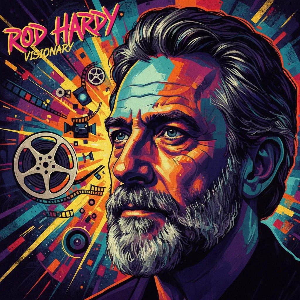 Artistic portrait of Rod Hardy